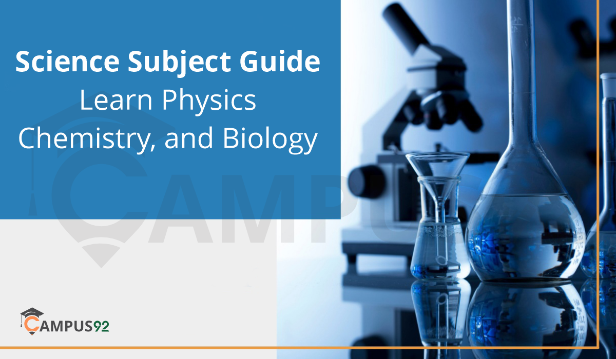 Science Subject Guide: Learn Physics, Chemistry, and Biology