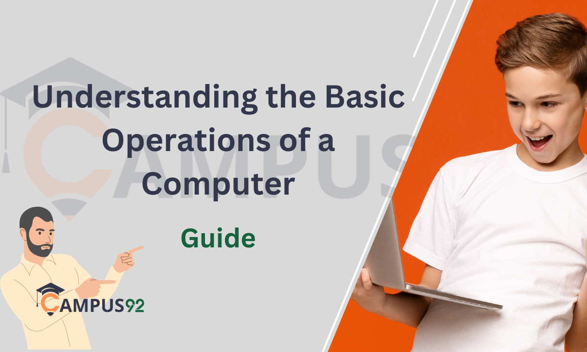 Understanding the Basic Operations of a Computer: Guide​