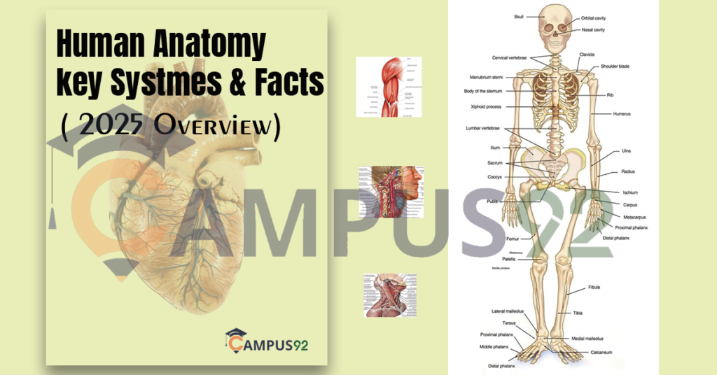 Human Anatomy - Key Systems & Facts (2025 Overview)